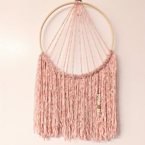 Boho Yarn Decor Wall Hanging - customizable